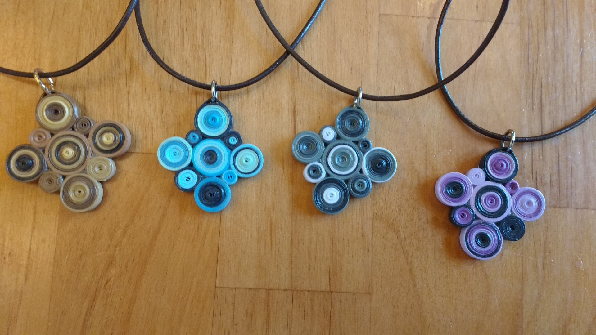 Quilled Necklaces