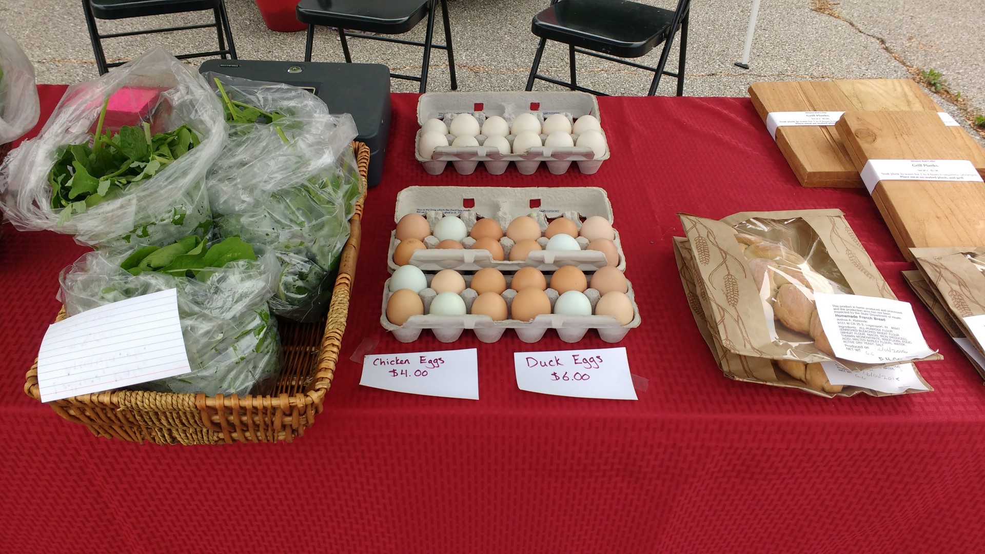 Farm Market Table