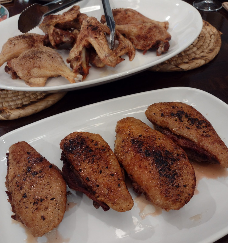 Roast Duck breast and quarters